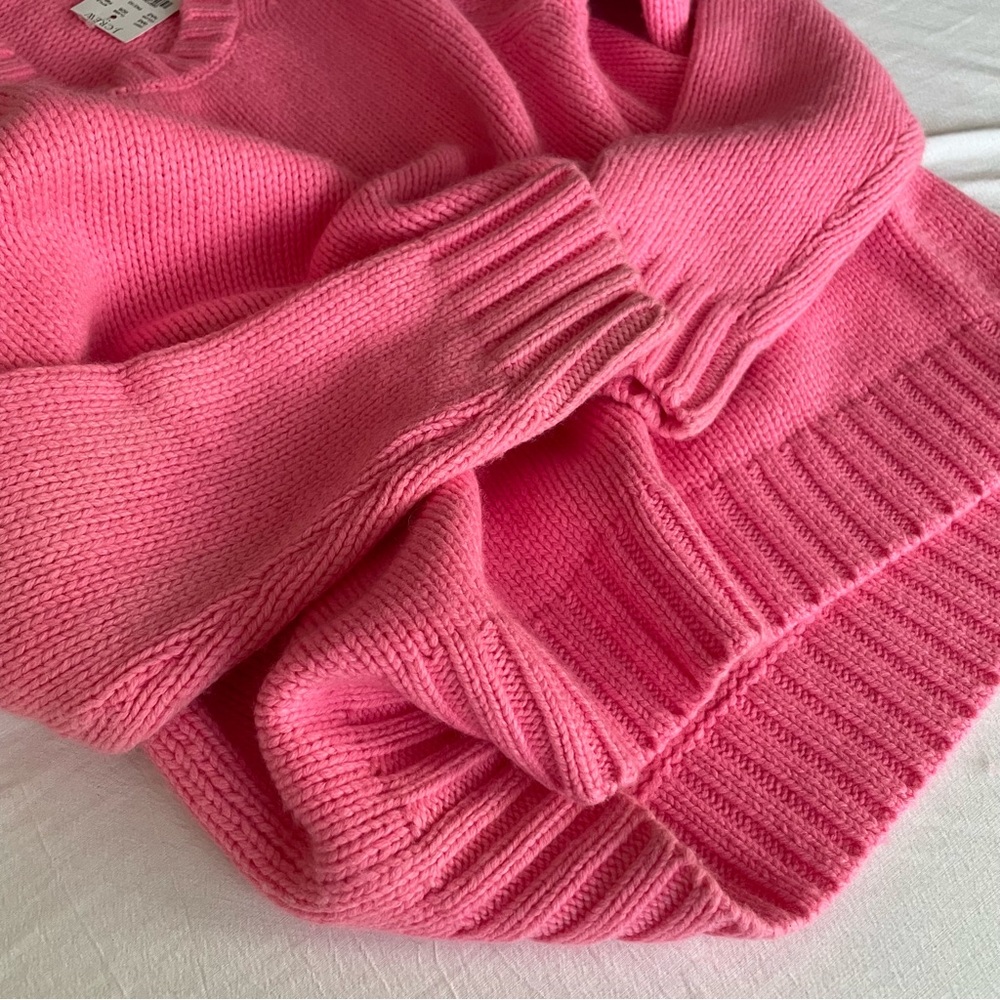 J. Crew Pink Sweater - Picture 7 of 8